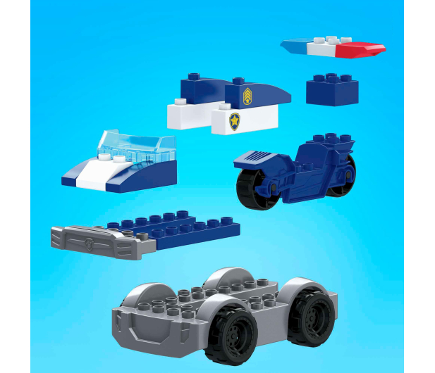 Mega Bloks Psi Patrol The Movie Radiowóz Chase’a + figurka - 1023569 - zdjęcie 5